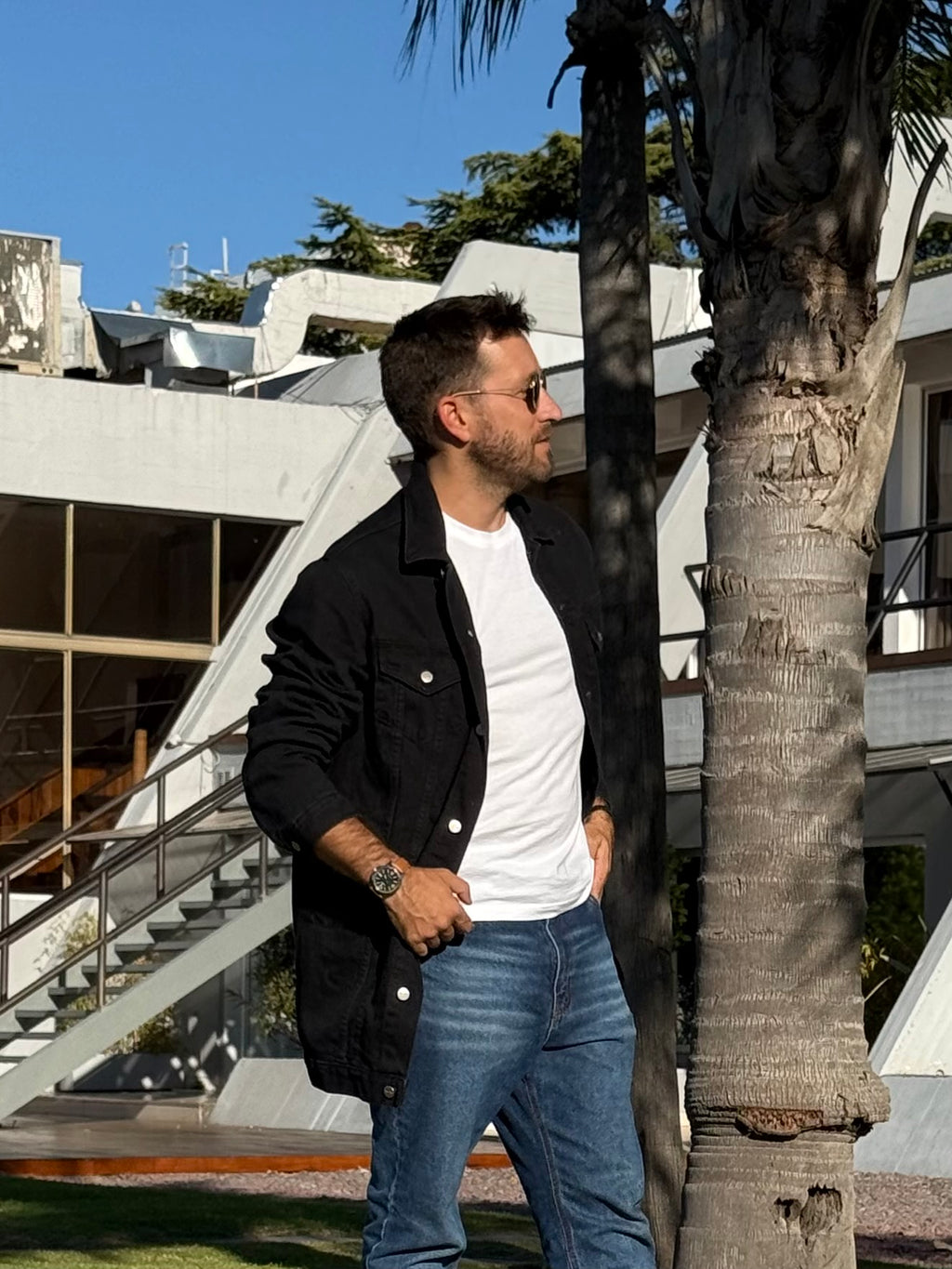 Campera Báltico Negra